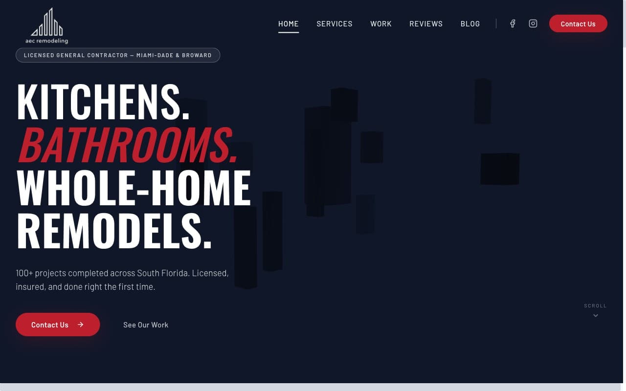 AEC Remodeling — Contractor Website