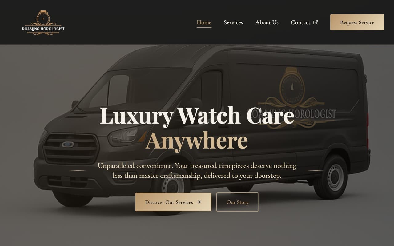 Roaming Horologist — E-Commerce